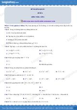 Đề thi giữa kì 1 Toán 6 - Đề số 2
